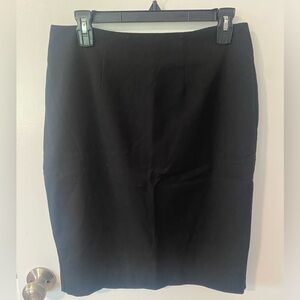Merona Black Fully-lined Skirt - 8